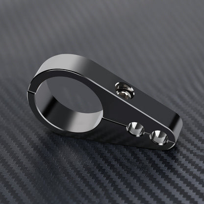 Handlebar Cable Clamp for Custom Builds Two Holes