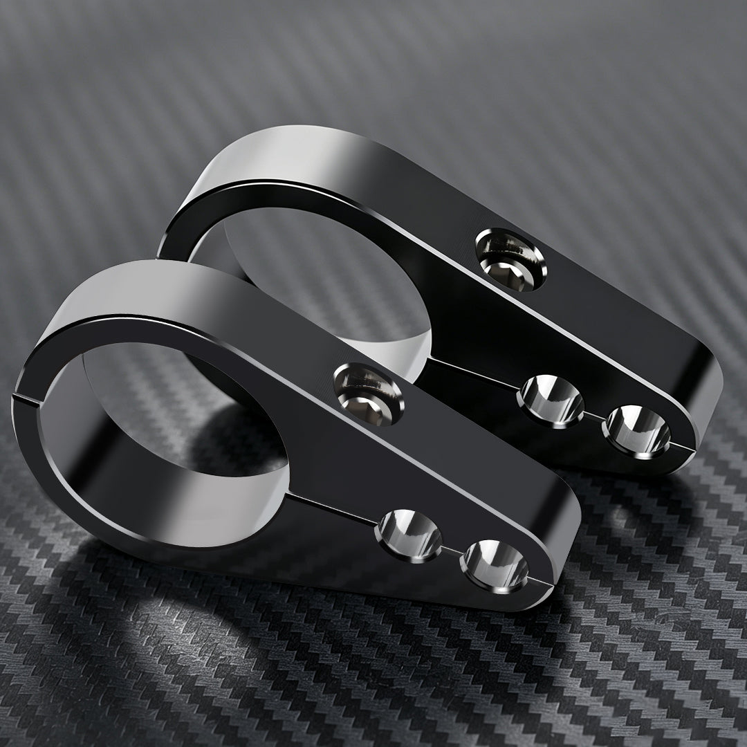 Handlebar Cable Clamp for Custom Builds Two Holes