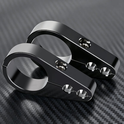 Handlebar Cable Clamp for Custom Builds Two Holes
