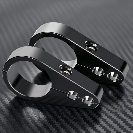 Handlebar Cable Clamp for Custom Builds Two Holes