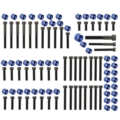 Engine Bolt & Head Toppers Caps Bolt Covers Hardware Full Kit for 2004-later Harley Sportster