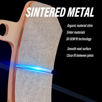 11.8" Front Brake Discs Rotors with Pads for Harley Touring 2015-Later