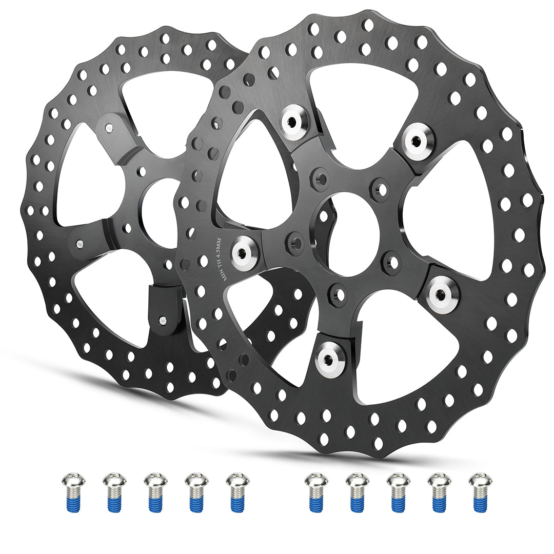 11.8" Front Brake Double Disc Rotors for Harley 2008-Later Touring