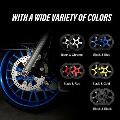 11.8" Front Brake Double Disc Rotors for Harley 2008-Later Touring