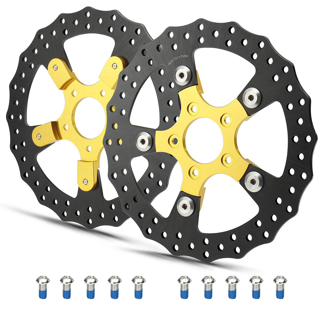11.8" Front Brake Double Disc Rotors for Harley 2008-Later Touring