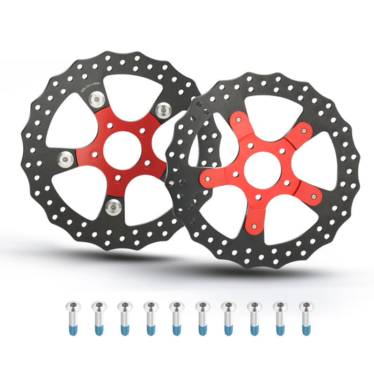 11.8" Front Brake Double Disc Rotors for Harley 2008-Later Touring