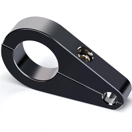 1"/1.25"/1.5" Universal Motorcycle Handlebar or Frame Mount Clutch Throttle Cable Clamp or Brake Line Clips Single Hole