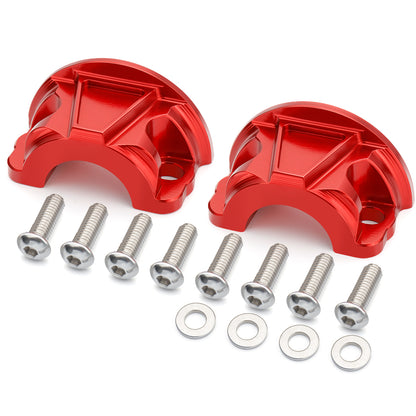 Clutch Brake Perch Clamp Halves for 1996-Later Harley