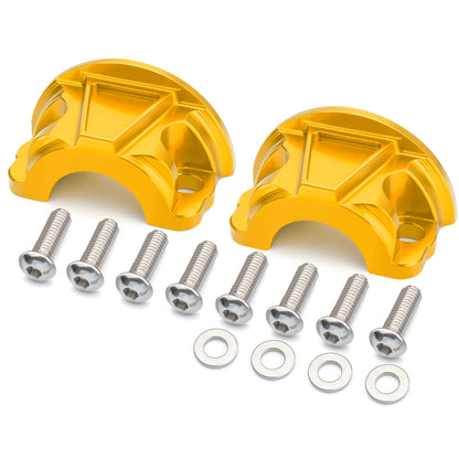 Clutch Brake Perch Clamp Halves for 1996-Later Harley