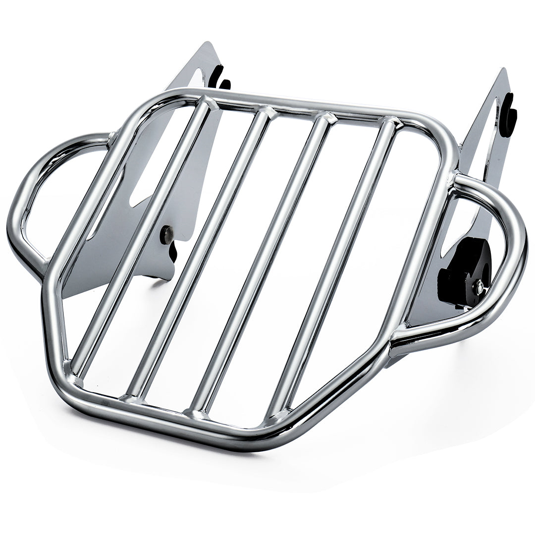 Detachable Two-Up Luggage Rack Rear Mounting Rack for 2009-Later Harley Touring