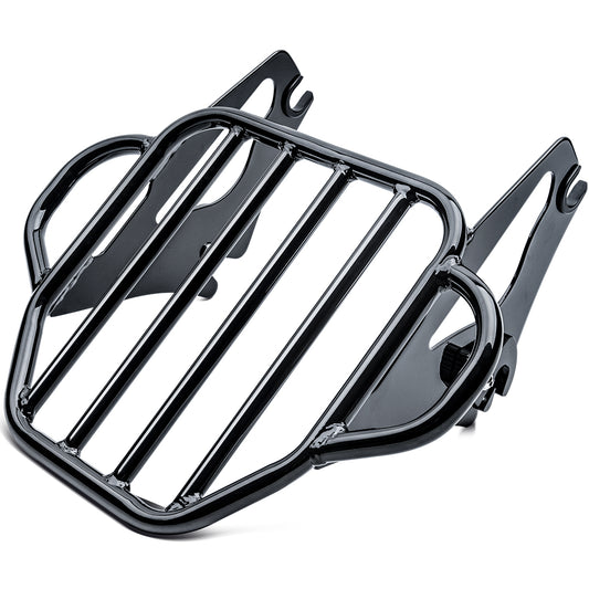 Detachable Two-Up Luggage Rack Rear Mounting Rack for 2009-Later Harley Touring