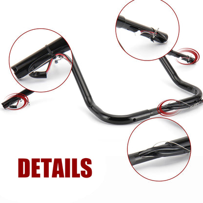 10"/12"/14" Prewired Meathook Handlebars for 2014-2015 Harley Touring