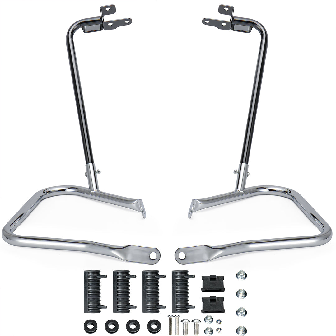 For Harley Touring 2014-Later 1.25 Inch Rear Saddlebag Bracket Guard Bars