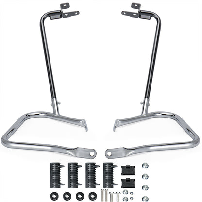 For Harley Touring 2014-Later 1.25 Inch Rear Saddlebag Bracket Guard Bars