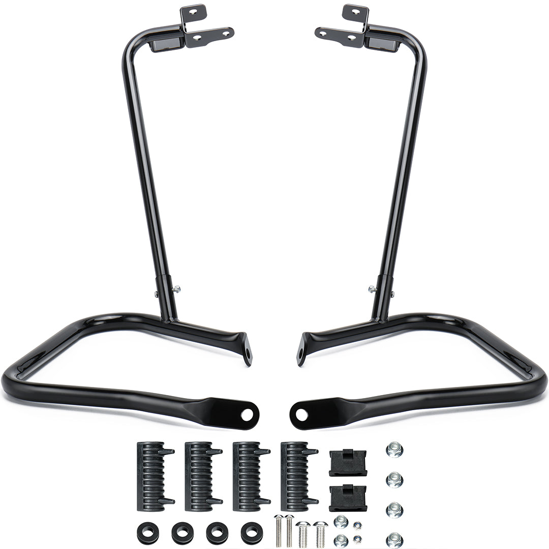For Harley Touring 2014-Later 1.25 Inch Rear Saddlebag Bracket Guard Bars