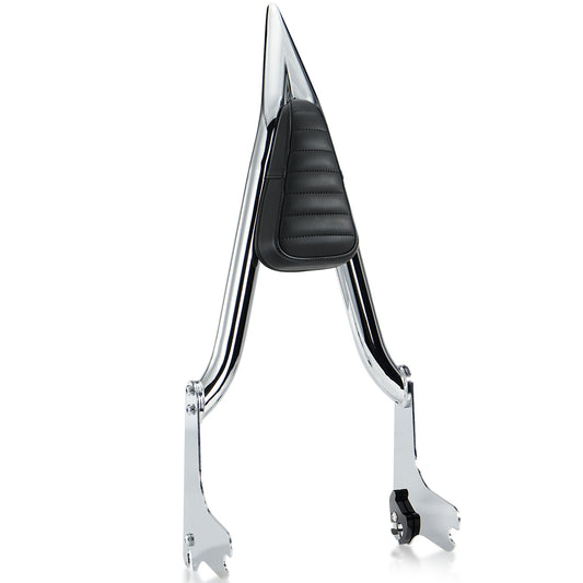 Meathook Sissy Bar 1.5" Fat Passenger Backrest for 1997-2008 Harley Touring