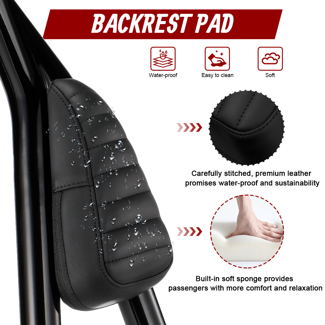 Sissy Bar Detachable Rear Passenger Backrest for 2006-2017 Harley Softail