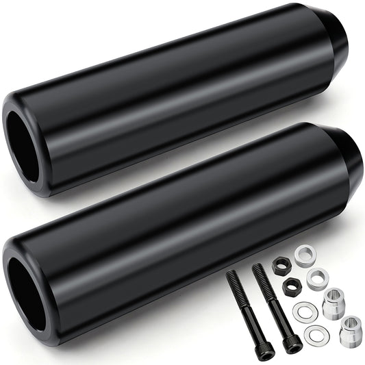 5.98" Upper Shock Mount Guard Frame Sliders Anti Crash Protector for 2006-2017 Harley Dyna