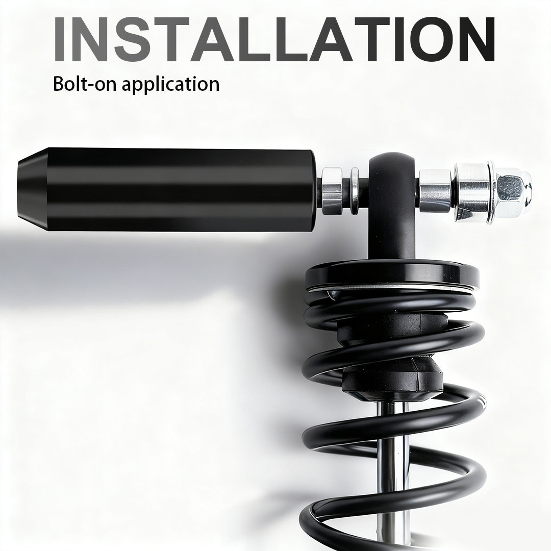 5.98" Upper Shock Mount Guard Frame Sliders Anti Crash Protector for 2006-2017 Harley Dyna