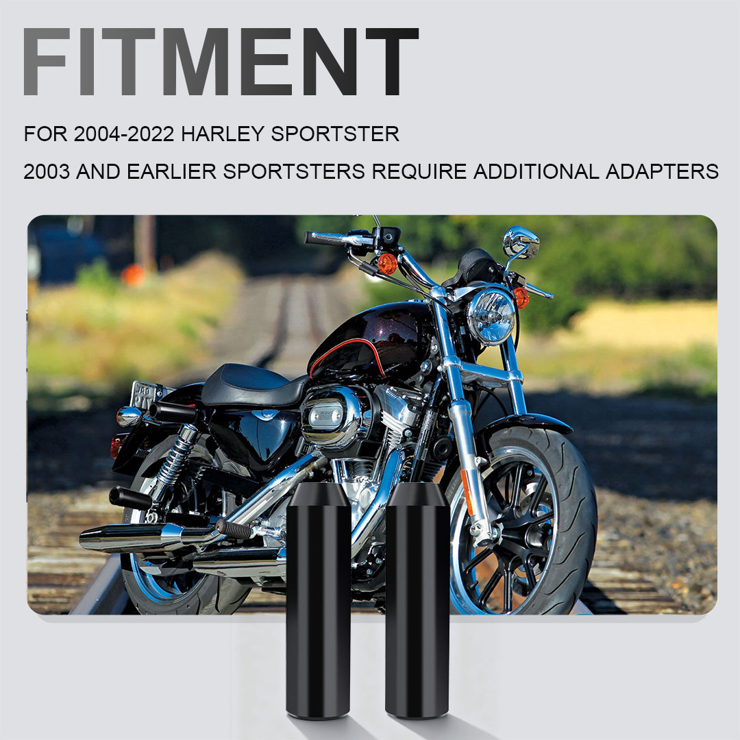 5.98" Upper Shock Mount Guard Frame Sliders Anti Crash Protector for 2004-2022 Harley Sportster