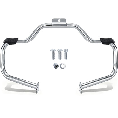 Engine Guard Highway Mustache Crash Bar 1.25" Fat for 2000-2017 Harley Softail