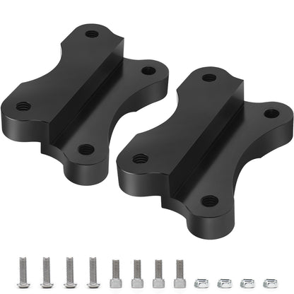 Front Fender Spacer Bracket Relocator Riser Kit for 1986-2017 Harley Softail