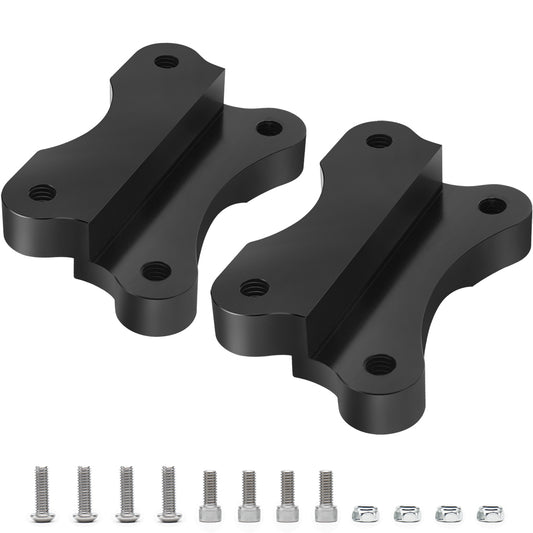 Front Fender Spacer Bracket Relocator Riser Kit for 1986-2017 Harley Softail