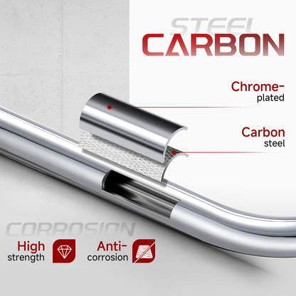 Meathook or Mustache Engine Guard Highway Crash Bar 1.5" Fat for 2006-2017 Harley Dyna