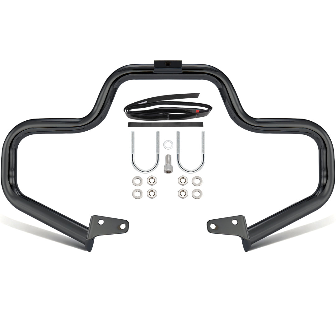 Meathook or Mustache Engine Guard Highway Crash Bar 1.5" Fat for 2006-2017 Harley Dyna