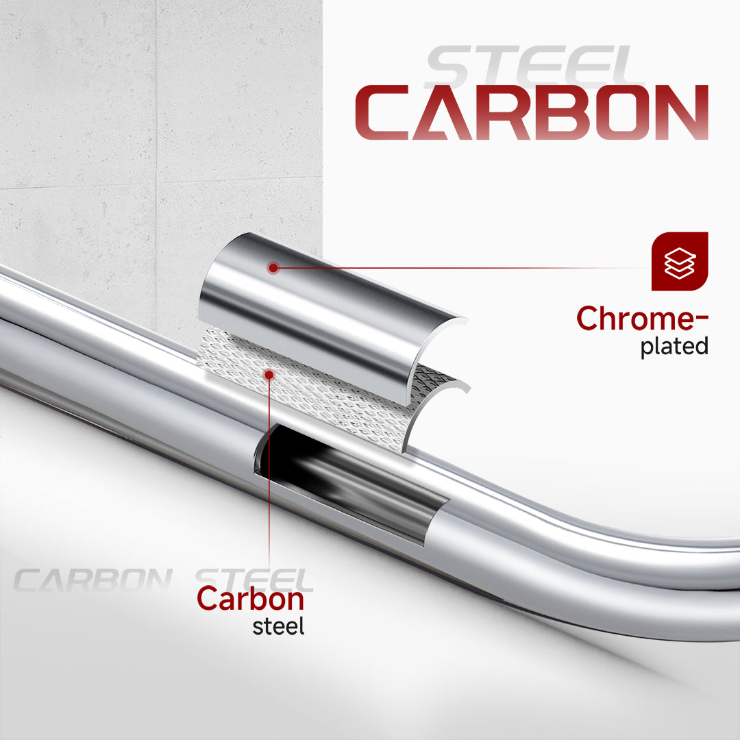 Meathook or Mustache Engine Guard Highway Crash Bar 1.5" Fat for 2009-Later Harley Touring