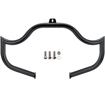 Meathook or Mustache Engine Guard Highway Crash Bar 1.5" Fat for 2000-2017 Harley Softail