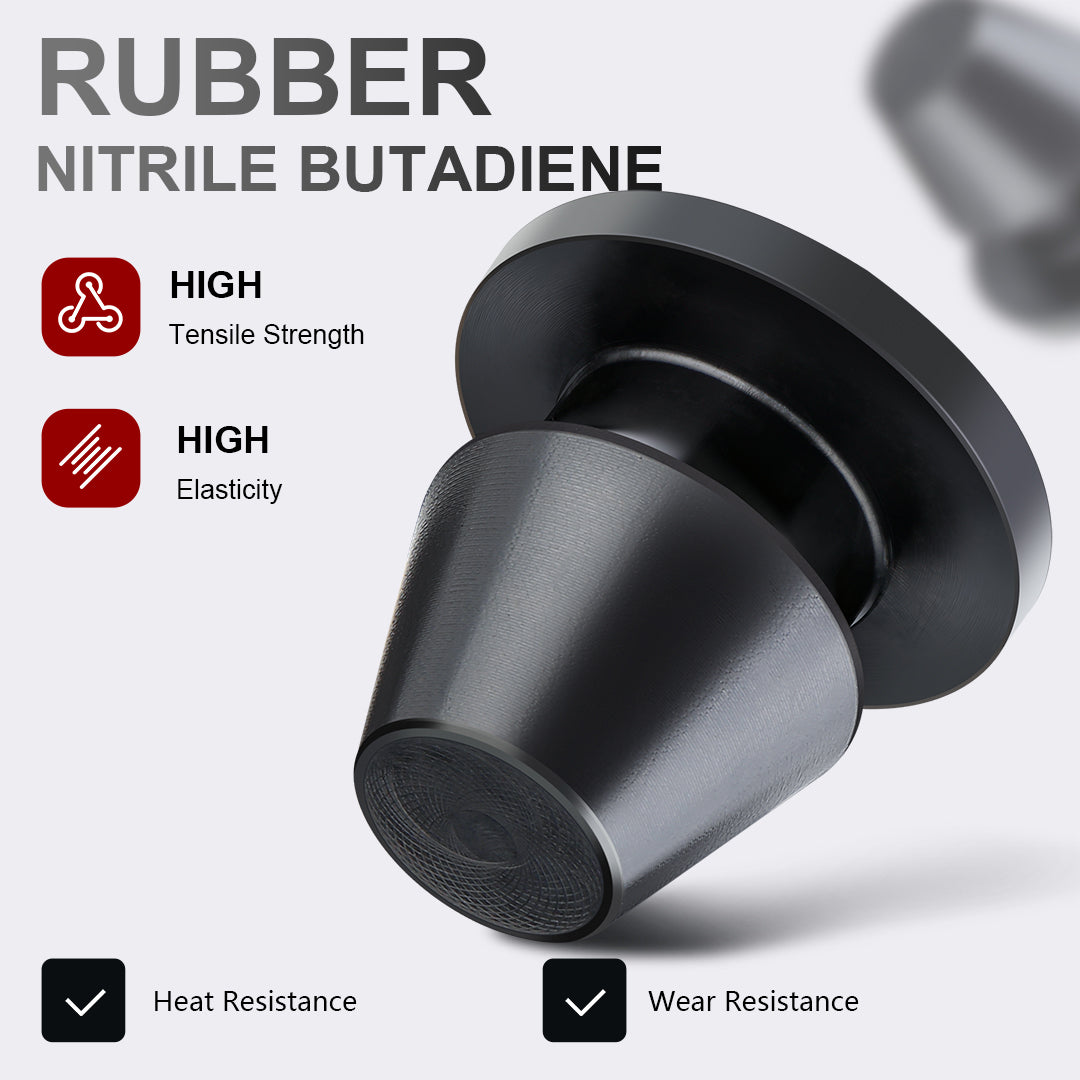 Universal 6pcs Rubber Side Cover Grommets for 2008-Later Harley Touring