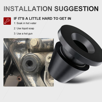 Universal 6pcs Rubber Side Cover Grommets for 2008-Later Harley Touring