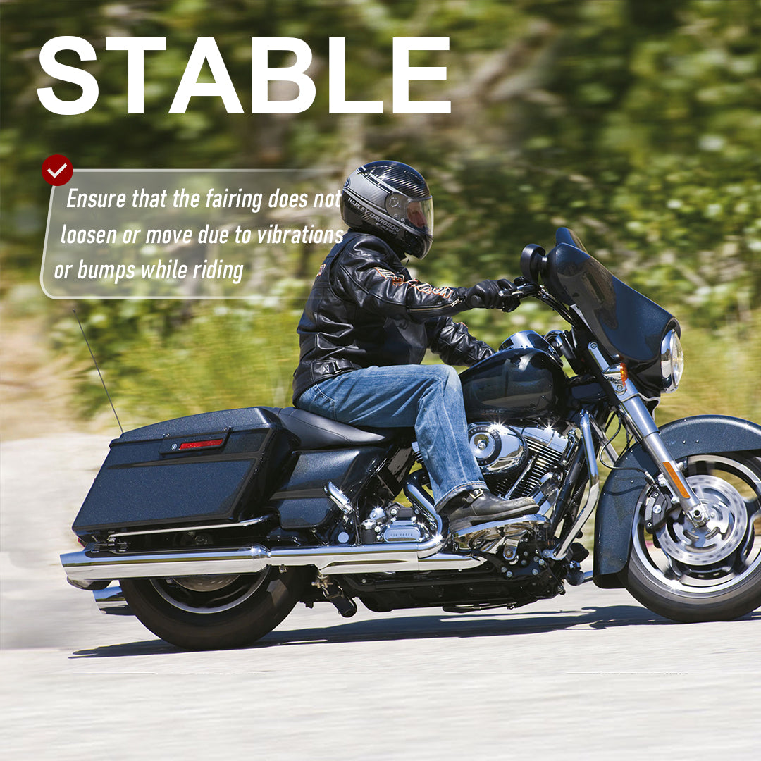 Universal 6pcs Rubber Side Cover Grommets for 2008-Later Harley Touring