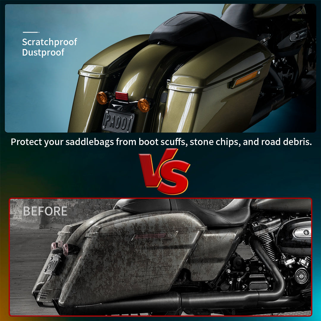 Saddlebag Lid covers for 2014-Later Harley Touring