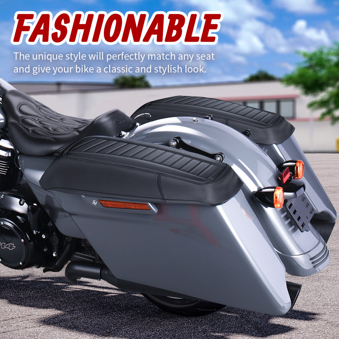 Saddlebag Lid covers for 2014-Later Harley Touring