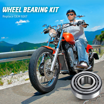 Wheel Bearings Front Bearing Seal Kit for 1977-1999 Harley Sportster