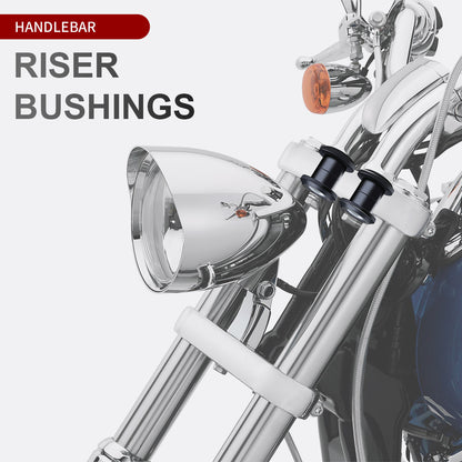 Handlebar Riser Bushings Damper Kit | Fits 1983-2026 Touring & 2018-2026 Softail