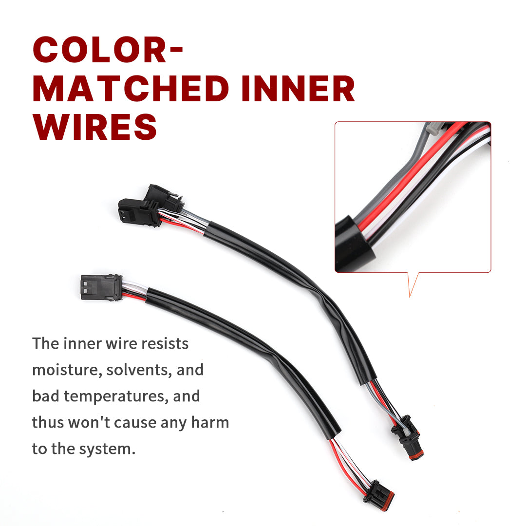 CAN-Bus Extensions & TBW Handlebar Wiring Kits for 2016-Later Harley Softail/Touring