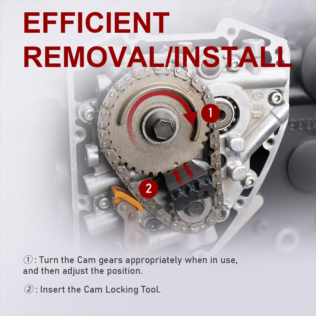 Double-Headed Cam Locking Tool for 1999-2024 Harley