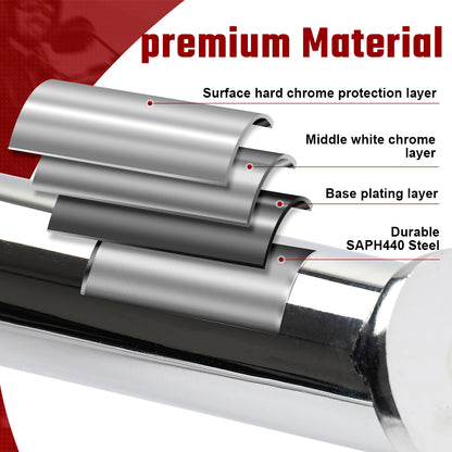 Engine Guard Crash Bar 1.25" for 2000-2017 Harley Softail