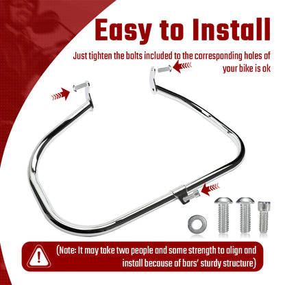 Engine Guard Crash Bar 1.25" for 2000-2017 Harley Softail