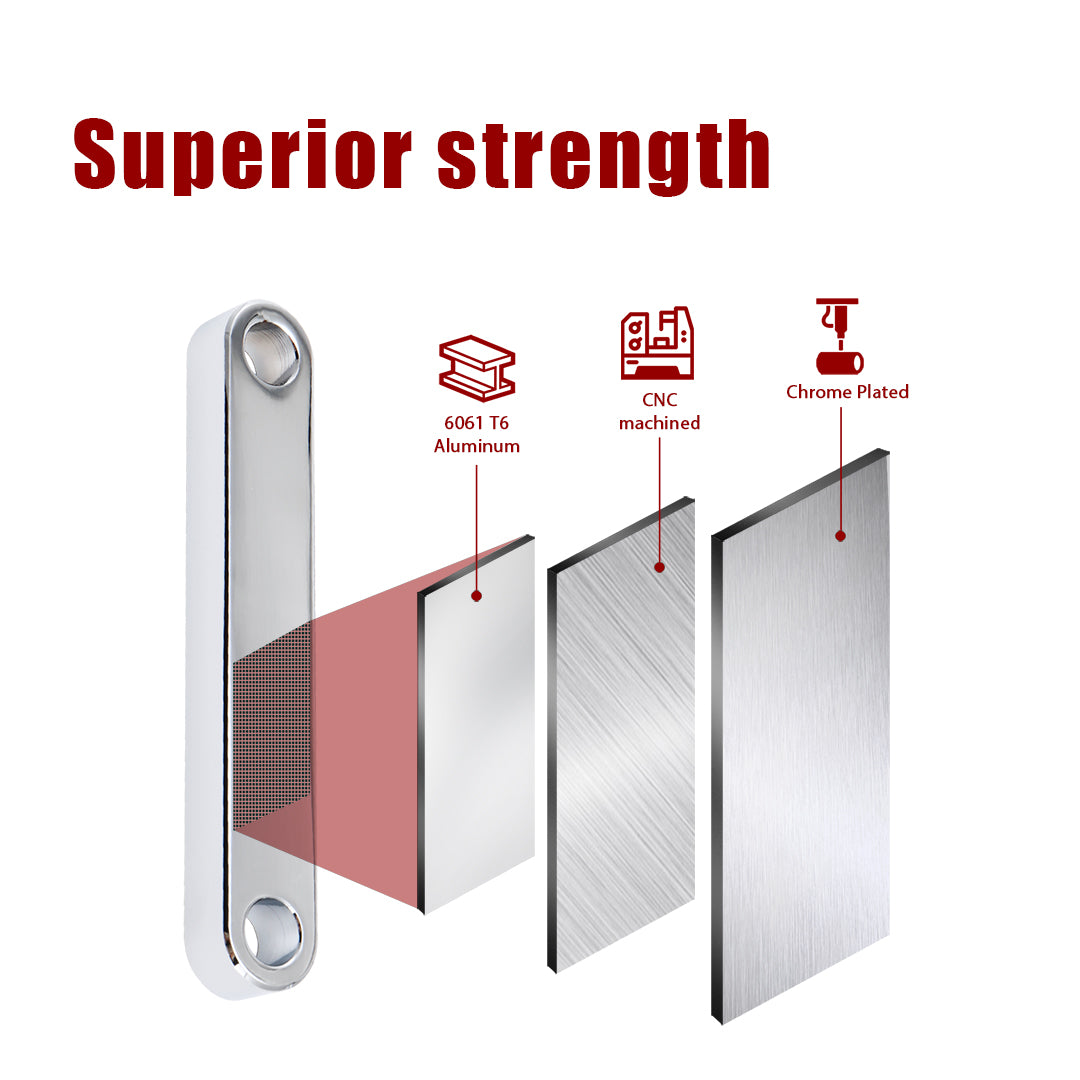 Front Fender Spacers Bracket for 30" Wrap Wheel for 2014-Later Harley Touring