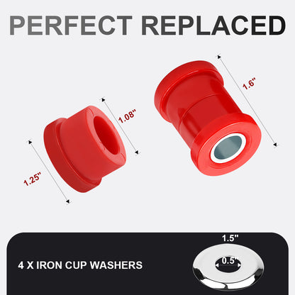 Handlebar Riser Bushings Damper Kit for Harley 1973-2017 Softail Dyna FXR 1973-Later Sportster XL
