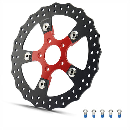 11.8" Front Brake Disc Rotors for Harley 2006-2017 Dyna 2015-Later Softail 2014-Later Sportster