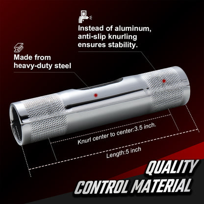 Universal 1.25" Handlebar Riser Adapter for Harley 1" Clamp Handlebar