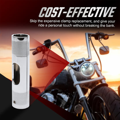 Universal 1.25" Handlebar Riser Adapter for Harley 1" Clamp Handlebar