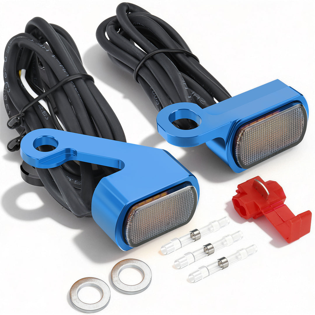 Front LED Turn Signals for Harley 1996-2017 Dyna/Softail/Sportster
