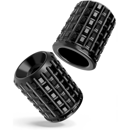 1.25" Footpeg Crash Bar Engine Saddlebag Guard Sliders End Replacement Kit for Motorcycles