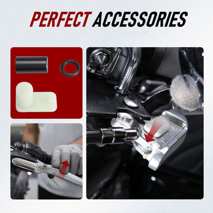 Extended Clutch Cable for 1986-Later Harley Sportster & 1987-2006 Harley Big Twin Models